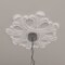 Ekena Millwork Angel Ceiling Medallion (Fits Canopies up to 4 3/8"), 20 7/8"OD x 3 5/8"ID x 1"P, Primed White CM20AN - alternate 10